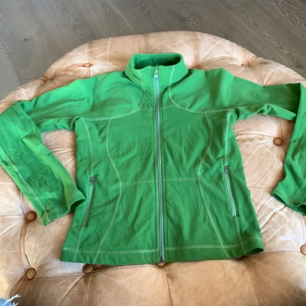 Lululemon Green Fitted Jacket